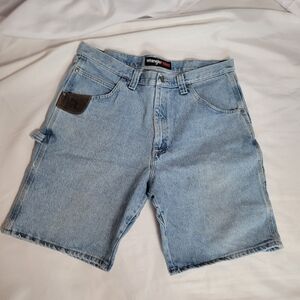 Wrangler Riggs Workwear Men's Denim Carpenter Shorts Size 36